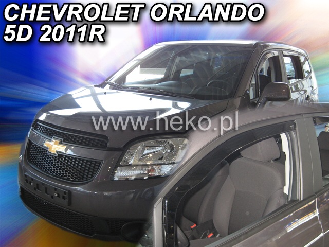 Owiewki szyb na boczne drzwi, Chevrolet Orlando, 5 drzw