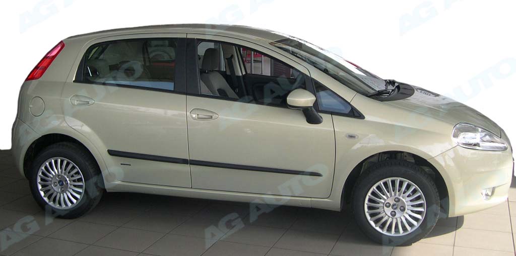 Listwy boczne na drzwi ochronne, Fiat Grande Punto, 2005